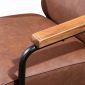 Ghế sofa đơn Nappa lưng cao nệm bọc Si GSD68118