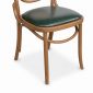 Ghế Thonet 811 lưng lưới mây bọc da Si gỗ Ash GSK040