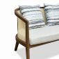Ghế sofa đôi Harvey bọc vải gỗ Ash SFB68104
