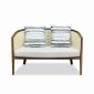 Ghế sofa đôi Harvey bọc vải gỗ Ash SFB68104