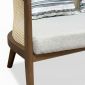 Ghế sofa đôi Harvey bọc vải gỗ Ash SFB68104