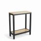 Kệ để thiết bị 60x30x83cm gỗ cao su KTB68235