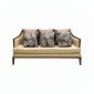 Ghế sofa băng Caracole Knees 180x70x77cm bọc vải gỗ Ash SFB68107