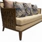 Ghế sofa băng Caracole Knees 180x70x77cm bọc vải gỗ Ash SFB68107