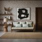 Ghế sofa băng Club bọc vải 180x75x85cm gỗ Ash SFB68105 Ghế sofa băng Club bọc vải 180x75x85cm gỗ Ash SFB68105