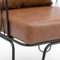 Ghế sofa đơn Fi12 nệm bọc da Si GSD68116