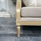 Ghế sofa đơn tân cổ điển gỗ tần bì GSD68113 Ghế sofa đơn tân cổ điển gỗ tần bì GSD68113
