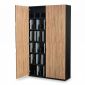 Tủ lưu trữ 120x40x21cm gỗ cao su cửa gỗ plywood KTB68236 Tủ lưu trữ 120x40x21cm gỗ cao su cửa gỗ plywood KTB68236