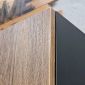 Tủ lưu trữ 120x40x21cm gỗ cao su cửa gỗ plywood KTB68236