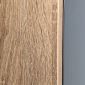 Tủ lưu trữ 120x40x21cm gỗ cao su cửa gỗ plywood KTB68236