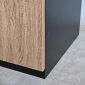 Tủ lưu trữ 120x40x21cm gỗ cao su cửa gỗ plywood KTB68236