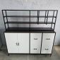 Tủ trang trí 165x40x165cm gỗ cao su KTB68234