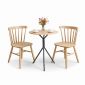 Combo bàn cafe tròn và 2 ghế gỗ CBSF68071 Combo bàn cafe tròn và 2 ghế gỗ CBSF68071