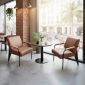 Combo bàn sofa tròn và 2 ghế sofa Napa sắt CBSF68068 Combo bàn sofa tròn và 2 ghế sofa Napa sắt CBSF68068