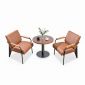 Combo bàn sofa tròn và 2 ghế sofa Napa sắt CBSF68068 Combo bàn sofa tròn và 2 ghế sofa Napa sắt CBSF68068