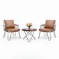 Combo bàn sofa tròn chân chữ V và 2 ghế sofa Fi12 sắt CBSF68067 Combo bàn sofa tròn chân chữ V và 2 ghế sofa Fi12 sắt CBSF68067