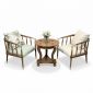 Combo bàn ghế sofa Caracole Beauty CBSF68071 Combo bàn ghế sofa Caracole Beauty CBSF68071