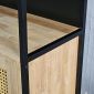 Kệ giày dép 120x37x200cm gỗ cao su KG68099