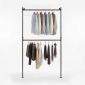 Kệ treo đồ ống nước 140x30x220cm sơn tĩnh điện KQA68068