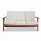 Ghế sofa Land tam 180x80x80cm bọc da Si gỗ Ash SFB68109