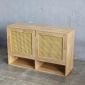 Tủ giày dép 120x35x75cm gỗ cao su KG68098