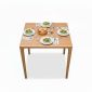 Bàn Neva vuông 80x80cm gỗ Ash BA68292