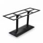 Chân sắt 2 trụ cho bàn ăn 160x50cm sơn tĩnh điện CHBBA043