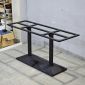 Chân sắt 2 trụ cho bàn ăn 160x50cm sơn tĩnh điện CHBBA043