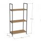 Kệ lưu trữ hàng 100x50x200cm gỗ cao su KTB68241