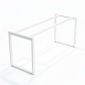 Chân sắt bàn làm việc hệ Rectang 160x60cm lắp ráp