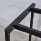 Chân sắt lắp ráp bàn 120x60cm hệ Slean HCSL004