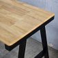 Bàn làm việc 160x60cm gỗ cao su chân sắt Aconcept HBAC026