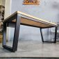 Bàn làm việc có hộp điện 180x80cm gỗ thông ZD030