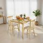 Combo bộ bàn Louis ghế ăn Solic BBA227