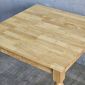 Bàn ăn Louis vuông 80x80cm gỗ cao su BA68281