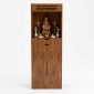 Tủ thờ gia tiên 68x50x192cm gỗ cao su TTGT001
