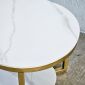 Bàn sofa Oval 100x50x45cm mặt ceramic TT68359