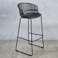 Ghế bar VERTI lưng nhựa chân sắt ST3031B