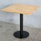 Bàn cafe vuông 70x70cm gỗ cao su CFD68287