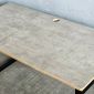 Bàn làm việc 140x70cm gỗ Plywood melamin màu bê tông hệ Rectang HBRT046