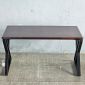 Bàn làm việc 140x70cm gỗ tràm chân chữ X đôi GD68113