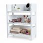 Kệ mỹ phẩm để bàn 40x20x50cm gỗ cao su KMPB001