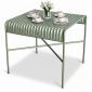 Bàn vuông ngoài trời 80x80cm sắt sơn tĩnh điện BNT012