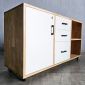 Tủ hồ sơ di động 120x40x60cm gỗ cao su TCN68087