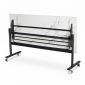Bàn đào tạo di động gấp gọn 160x70cm gỗ plywood vân đá SPD68257