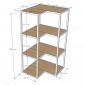 Kệ góc tường 4 tầng 60x60x120cm gỗ plywood KGT68055