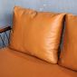 Ghế sofa băng 2 chỗ ngồi nệm simili khung sắt SFB68062