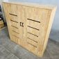 Tủ giày dép 120x35x126cm gỗ cao su KG68112