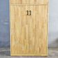 Tủ lưu trữ 85x40x202cm gỗ cao su TDBN003
