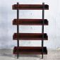 Kệ trang trí VERNON 4 tầng gỗ kết hợp khung sắt